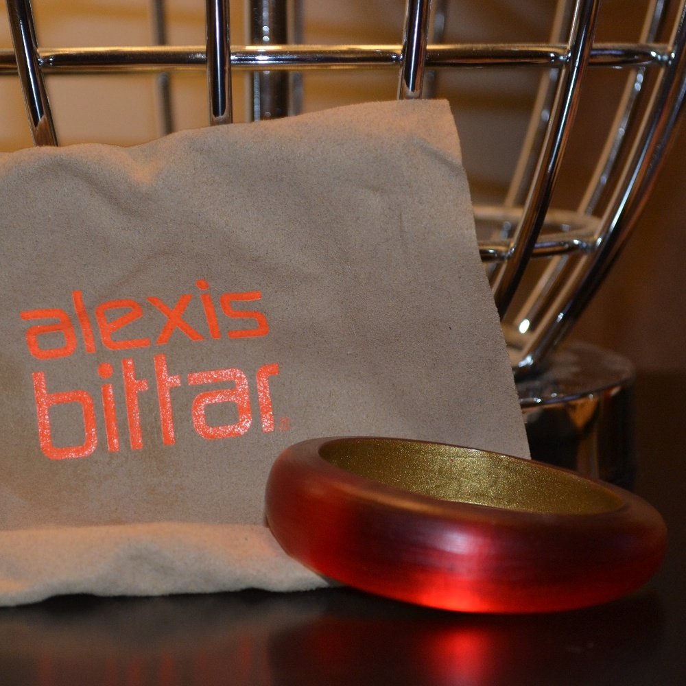 Alexis Bittar Lucite bracelet